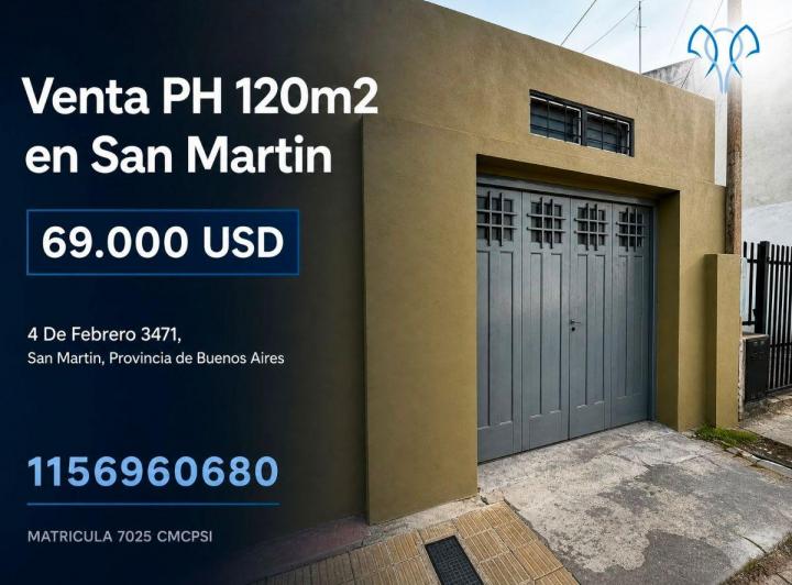 PH · 117m² · 4 Ambientes