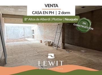 Casa · 180m² · 3 Ambientes · 1 Cochera · Venta Casa en Construcción 2 Dorm. | Altos de Alberdi Plottier | Entrega Dic. 2026