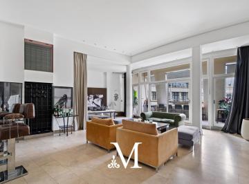 Departamento · 110m² · 1 Ambiente · 2 Cocheras · Loft con Vista y Luz - Av Figueroa Alcorta - Palermo Chico - Seguridad 24hs - Amenities - 2 Cocheras