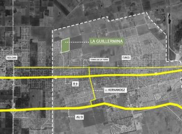 Terreno · 604m² · La Guillermina. Loteo en Funes.