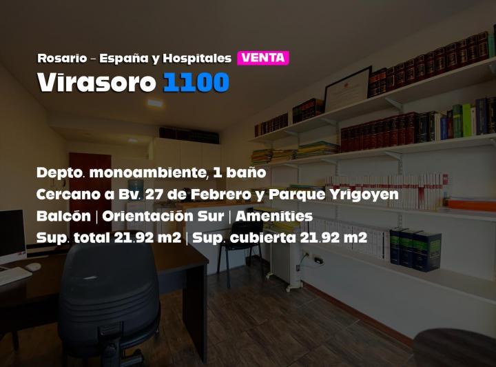 Departamento · 24m² · 1 Ambiente