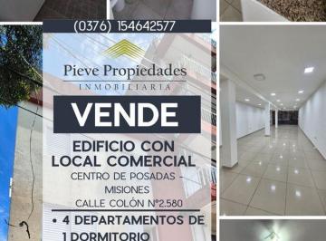 Edificio · 400m² · Edificio en Venta con Local Comercial (Venta en Bloque)