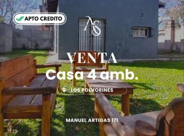 Casa · 400m² · 4 Ambientes · Casa - Los Polvorines