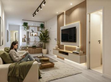 Departamento · 50m² · 2 Ambientes · Departamento 1 Amb y Medio con 2 Baños en Construccion con Balcon Preventa - Caballito Sur