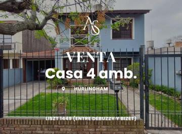 Casa · 180m² · 7 Ambientes · 3 Cocheras · Casa - Hurlingham