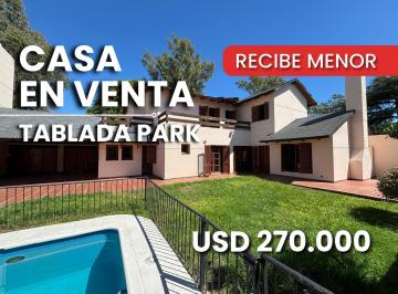 Casa · 400m² · 8 Ambientes · 1 Cochera · Casa en Venta Tablada Park 4 Dorm. Apto Credito Recibe Menor