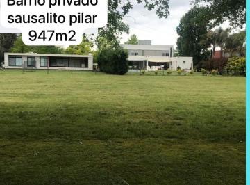 Terreno , Pilar · Venta Hermoso Lote de 947 m² en Los Alcanfores