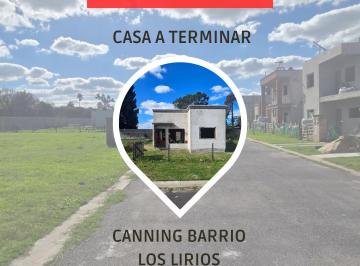 Casa de 4 ambientes, Esteban Echeverría · Casa a Terminar - Canning - Barrio Los Lirios