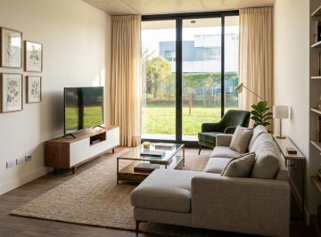 Departamento · 45m² · 2 Ambientes · 1 Cochera · Terrazas de Santa María | Alquiler | Cómodo 2 Ambientes con Jardín