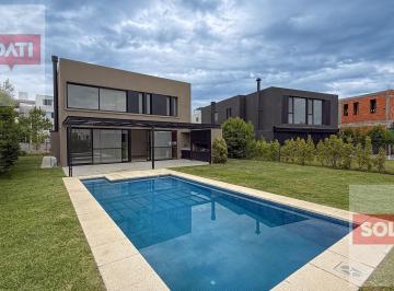 Casa · 197m² · 5 Ambientes · 2 Cocheras · Casa en Venta en Castaños Nordelta con Jardin y Pileta