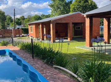 Quinta vacacional de 3 ambientes, Oliveros · Venta 3 Cabañas en Oliveros