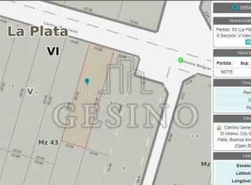 Terreno · 802m² · Terreno - City Bell