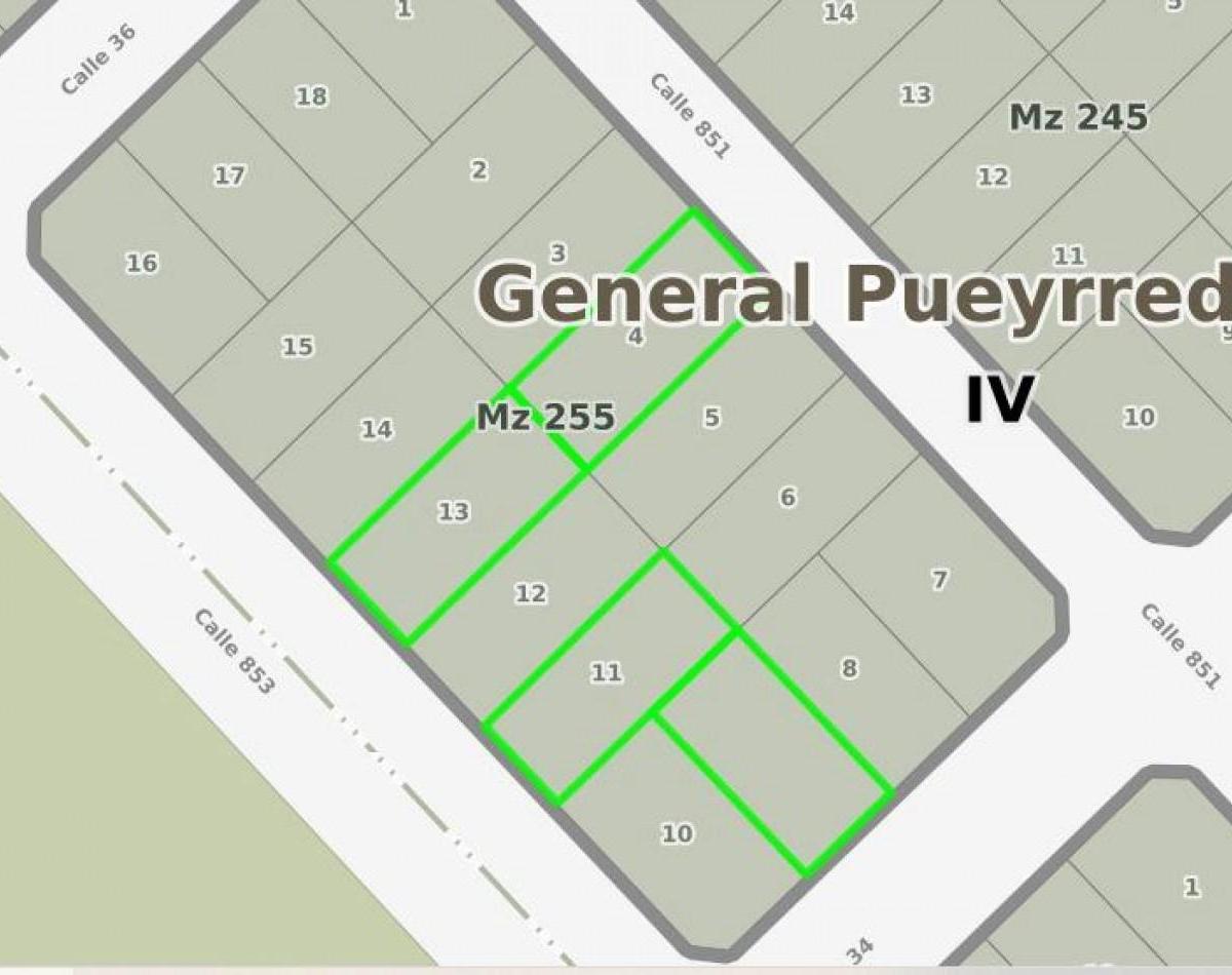 3 lotes en San Eduardo de Chapadmalal, 505m² cada uno, frente a calle 853