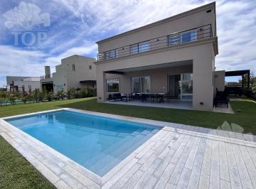 Casa · 5 Ambientes · 3 Cocheras · Casa en Alquiler Puertos del Lago Riberas