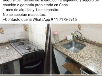Departamento de 2 ambientes, Caballito · Dueño Alquila Departamento en Caballito