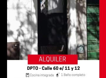 Departamento de 2 ambientes, La Plata · Departamento Ubicado Zona Centro