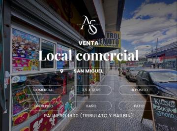 Local comercial · 36m² · 3 Ambientes · Local - San Miguel