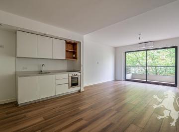 Departamento · 34m² · 1 Ambiente · Alquiler Monoambiente a Estrenar - 5 Piso - Balcon Al Frente - en Las Cañitas