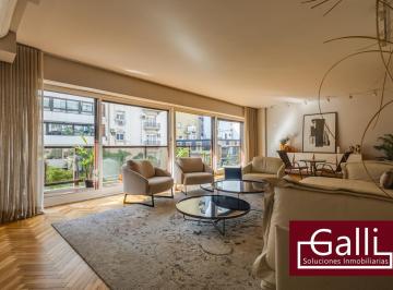 Departamento · 195m² · 4 Ambientes · 1 Cochera · Hermoso Piso Totalmente Reciclado en Recoleta