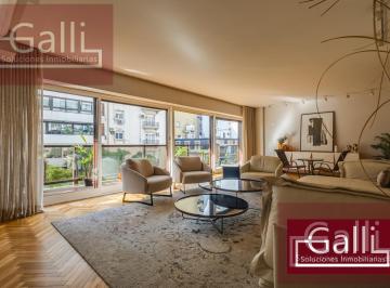 Departamento · 195m² · 4 Ambientes · 1 Cochera · Hermoso Piso Totalmente Reciclado en Recoleta