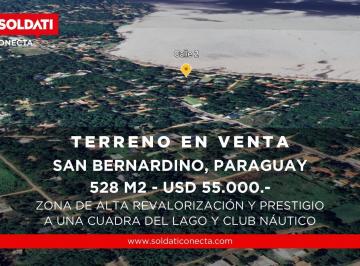 Terreno · 527m² · Terreno a Una Cuadra del Lago en San Bernardino