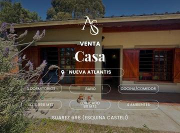 Casa · 80m² · 4 Ambientes · Casa - Nueva Atlantis