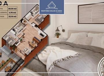 Departamento · 89m² · 3 Ambientes · Dos Dorm. de Categoría - Torre Calden