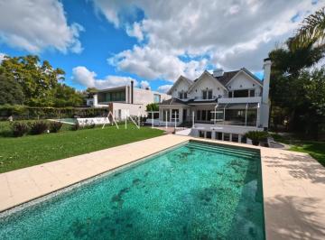 FACHADA 1 CASA EN ABRIL CLUB DE CAMPO, HUDSON · Casa en Venta 6 Dorm. Al Lago en Abril, Hudson