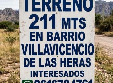 Terreno , Las Heras · Vendo Lote en Las Heras El Resguardo