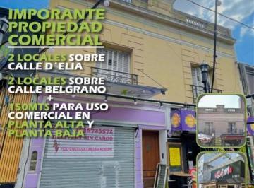 Local comercial · 351m² · Importante Propiedad Comercial con 4 Locales Mas 150 m Para Uso Comercial en Planta Baja y Plant