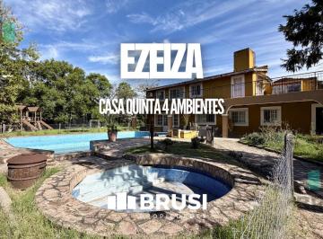 Casa · 180m² · 4 Ambientes · 4 Cocheras · Casa Quinta en Venta en Ezeiza