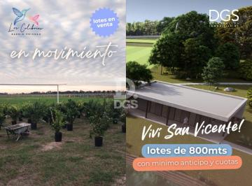 Terreno · 800m² · Terreno Lote en Venta en San Vicente