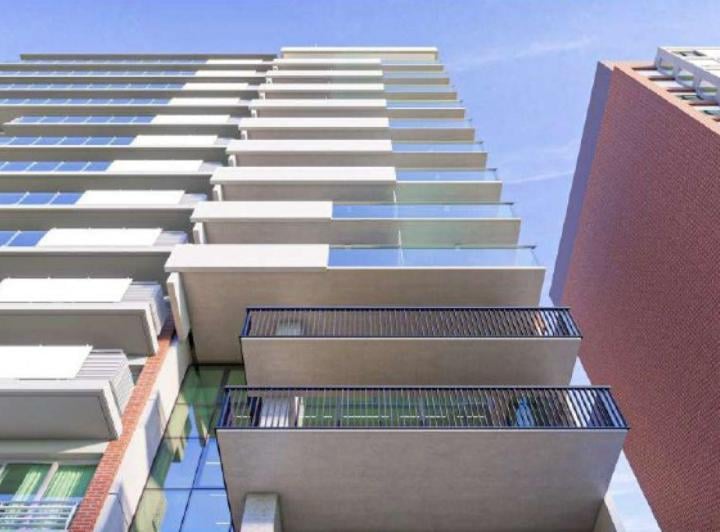 Desarrollo vertical · Rodríguez y Av Pellegrini - Monoambientes y 2 Dorm.