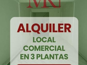 Local comercial , Floresta · Alquiler - Local Comercial en Tres Plantas - Barrio de Floresta