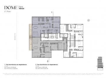 Departamento · 187m² · 4 Ambientes · Venta Departamento 4 Ambientes con Terraza en Palermo