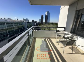 Departamento · 107m² · 3 Ambientes · 1 Cochera · Puerto Madero, El Mirador - Departamento de Tres Ambientes, Alquiler Amoblado