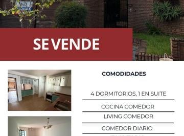 Foto · Casa en Venta en Villa Centenario 4 Dorm., 4 Baños con Pileta