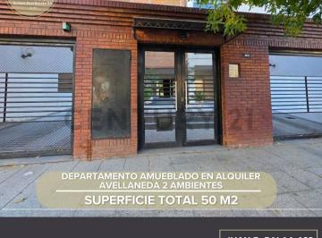 Departamento · 51m² · 2 Ambientes · Departamento Amueblado en Alquiler Avellaneda 2 Ambientes