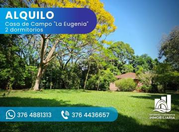 Casa · 90m² · 2 Dormitorios · 2 Cocheras · Casa en Alquiler o Venta - Club de Campo La Eugenia