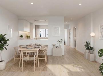 imagen ilustrativa de virtual staging. Muestra el potencial de terminación de la unidad. No representa el estado actual ni los materiales exactos. · Departamento en Pozo con Balcon 2 Ambientes en Venta Caballito