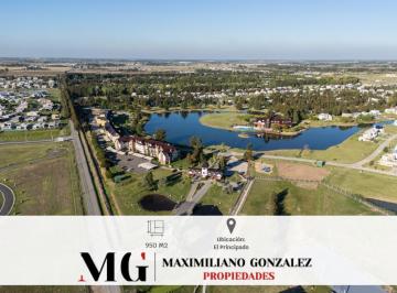 Terreno · 836m² · Lote Al Lago en Venta - Barrio Privado El Principado Canning San Vicente Ciudad Nautica