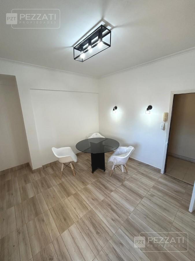 Depto 3 amb, 43m² súper luminoso en Chauvin con cocina separada