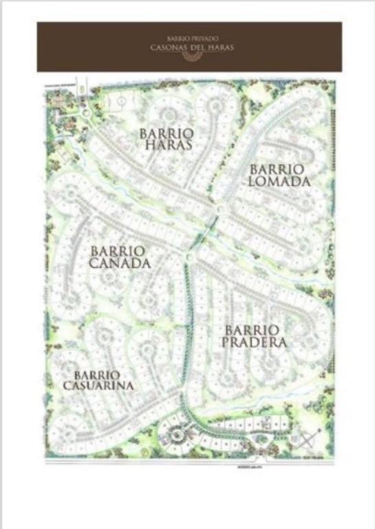 Lote 782m² en barrio privado Casonas del Haras — Mar del Plata