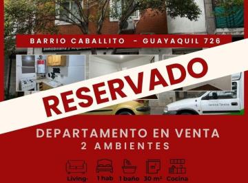 Departamento de 2 ambientes, Caballito · Venta Departamento en Caballito