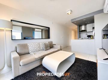 Foto1 · Alquiler Anual, Apartamento Moderno de 1 Dormitorio en Torre con Servicios, Punta del Este