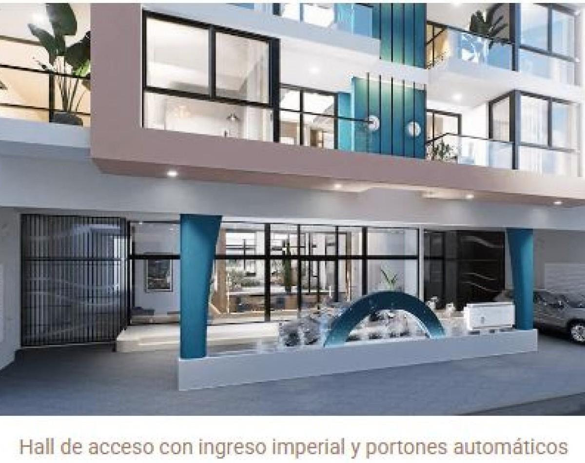 Depto monoambiente 46m² con balcón terraza y pileta — Alsina
