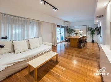 Departamento · 100m² · 5 Ambientes · 1 Cochera · Venta - Departamento 3 Dorm. con Cochera - Zona Parque España, Rosario.