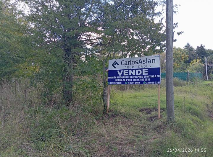 Terreno en venta en Villa Elisa