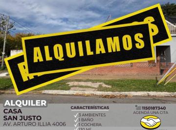 RUS-RUS-11076_2 · Alquiler Casa 3 Ambientes San Justo