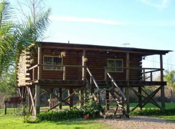 Casa · 54m² · 2 Dormitorios · Alquila Cabaña en El Delta del Tigre. Arroyo Las Animas y Paraná de Las Palmas.